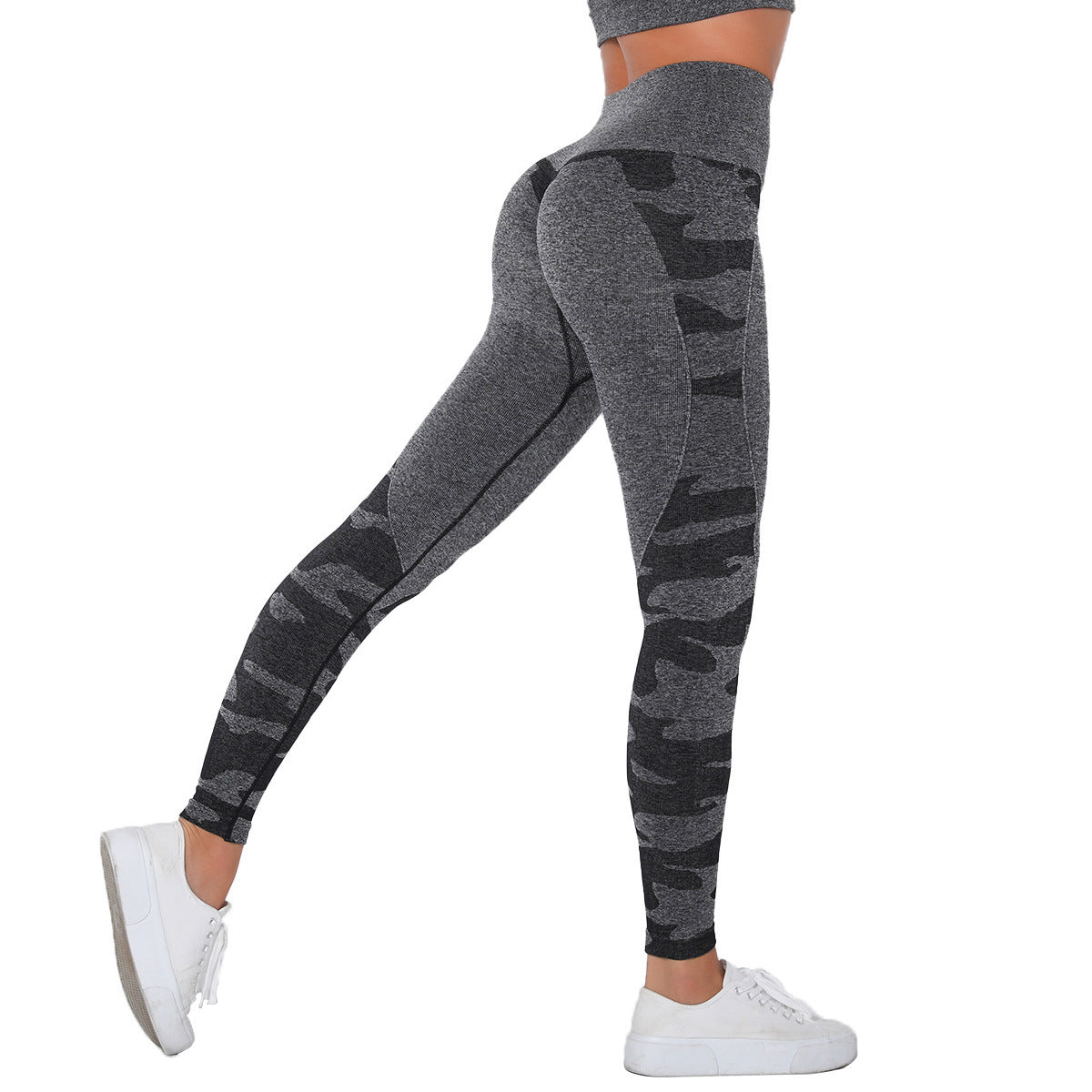 New seamless camouflage bra set for women
