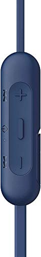 Sony WI-C310 Bluetooth Wireless In-Ear Headphones with Mic, up to 15h battery life, Black