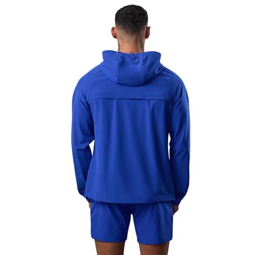 Gym King Pro Woven Hoodie - Vibrant Blue