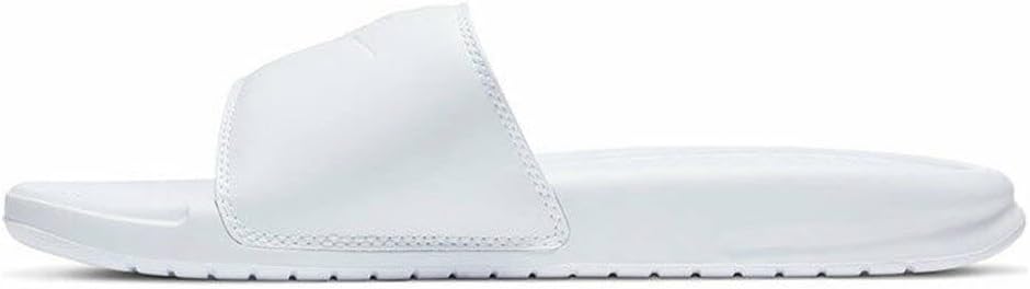 NIKE Benassi JDI Women's Slides 343881 (White/White/White 115) Size UK7.5 (EU42)