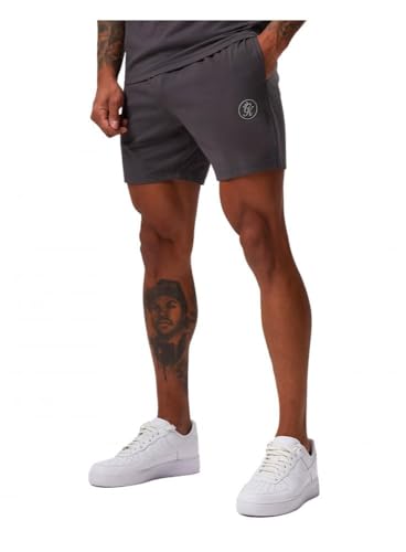 Gym King Men's Pro Jersey Shorts Graphite Mens Gym Wear