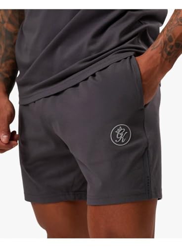 Gym King Men's Pro Jersey Shorts Graphite Mens Gym Wear