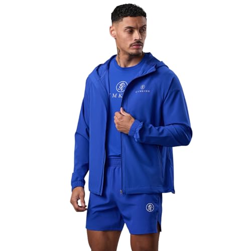 Gym King Pro Woven Hoodie - Vibrant Blue