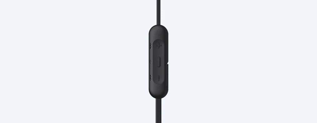Sony WI-C310 Bluetooth Wireless In-Ear Headphones with Mic, up to 15h battery life, Black