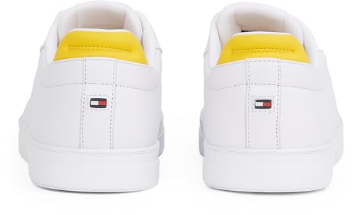Tommy Hilfiger Men’s Icon Leather Court Trainers