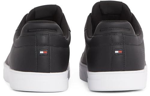 Tommy Hilfiger Men’s Icon Leather Court Trainers