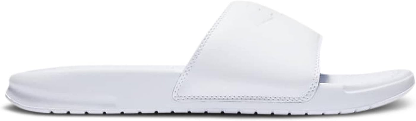 NIKE Benassi JDI Women's Slides 343881 (White/White/White 115) Size UK7.5 (EU42)