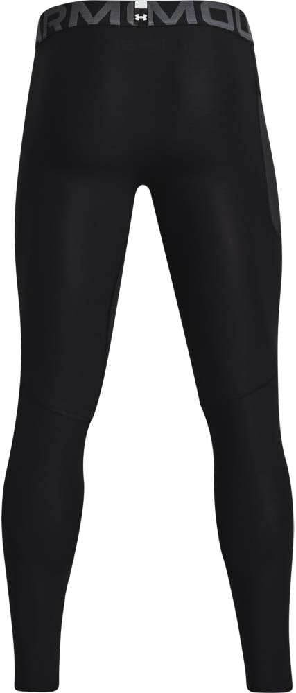 Under Armour Men's HeatGear Armour Leggings , Black (001)/Pitch Gray, Medium