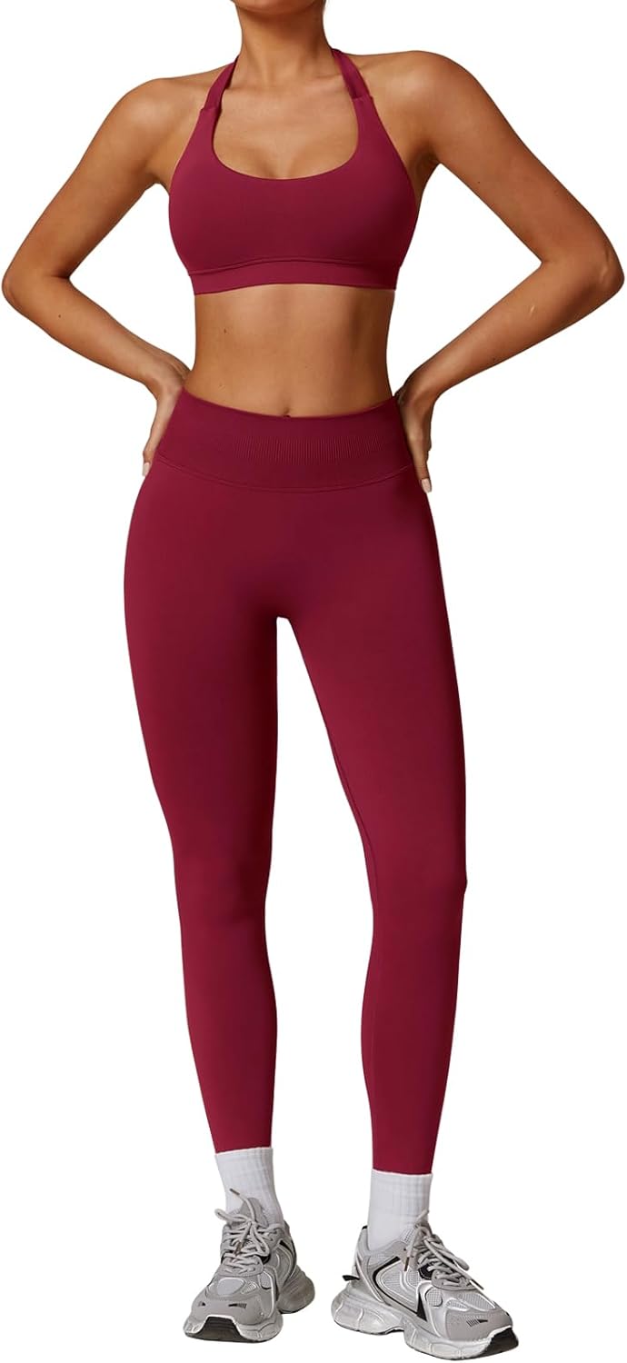 Gym Sets for Women 2 Piece Tracksuits Set