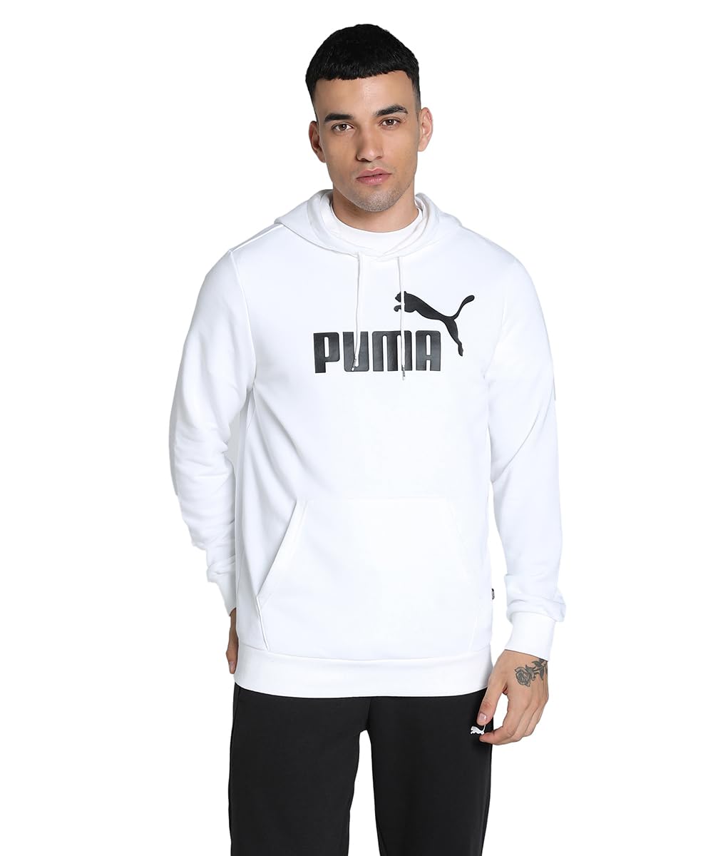 PUMA Men's Ess Big Logo Hoodie Tr Sweat