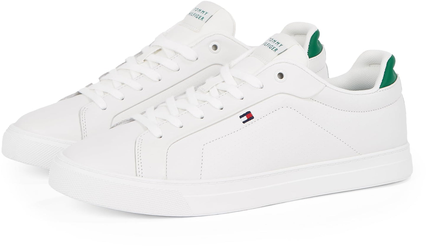 Tommy Hilfiger Men’s Icon Leather Court Trainers