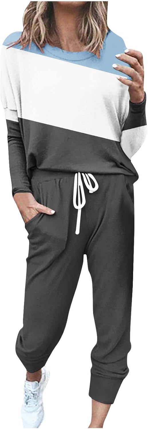 AMhomely Tracksuit Womens Full Set Lounge Wear Sets Oversized