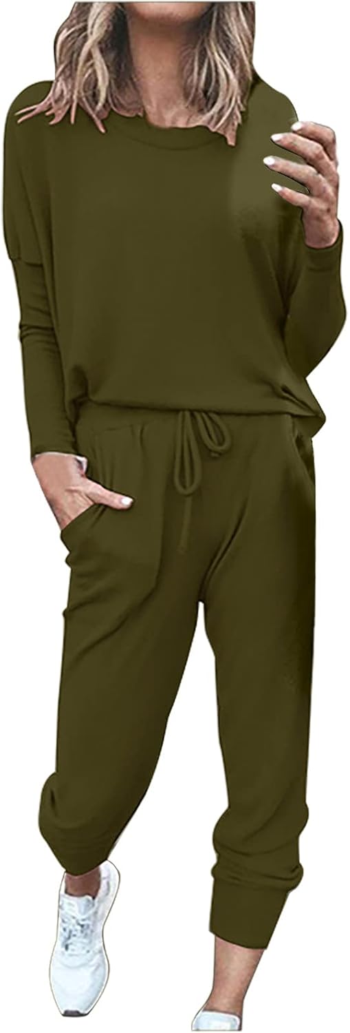 AMhomely Tracksuit Womens Full Set Lounge Wear Sets Oversized