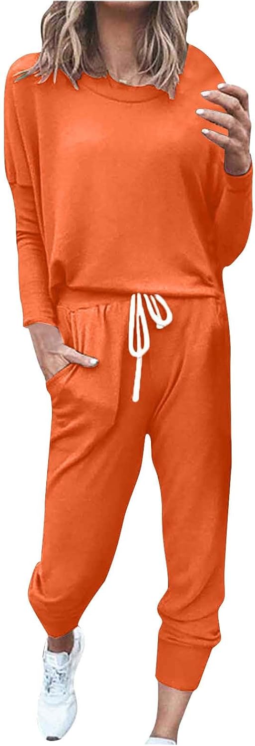AMhomely Tracksuit Womens Full Set Lounge Wear Sets Oversized