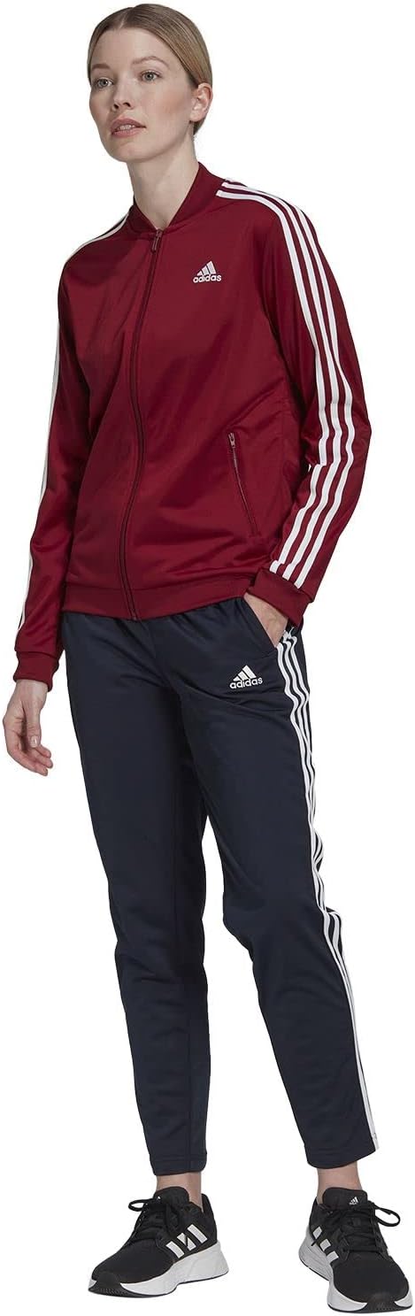 adidas Women's Back 2 Basics 3-stripes Tracksuit