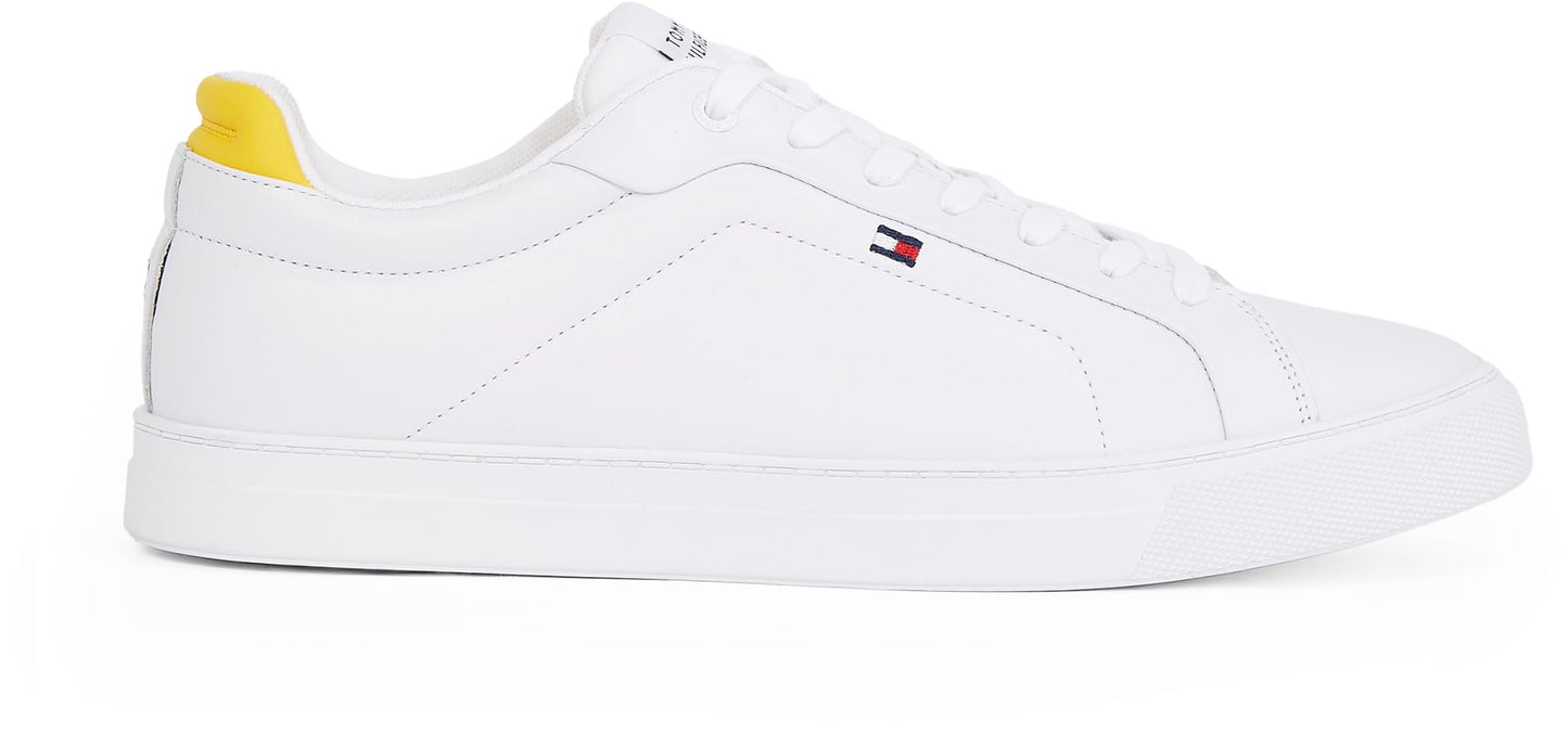 Tommy Hilfiger Men’s Icon Leather Court Trainers
