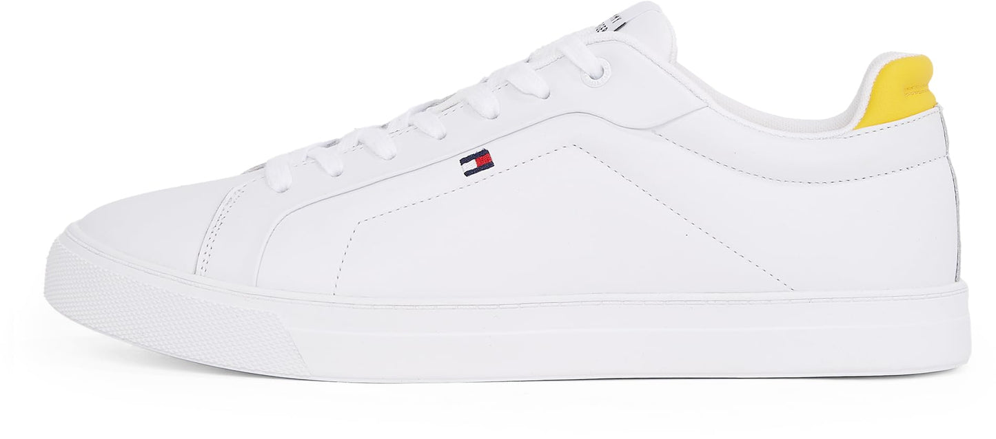 Tommy Hilfiger Men’s Icon Leather Court Trainers