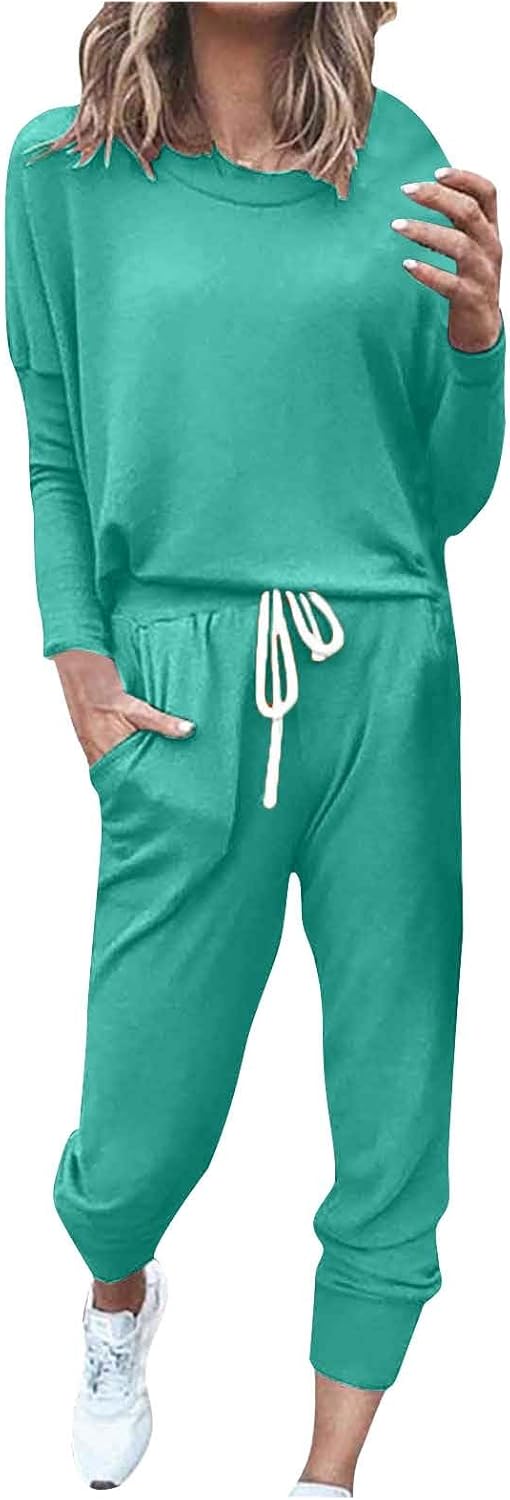 AMhomely Tracksuit Womens Full Set Lounge Wear Sets Oversized