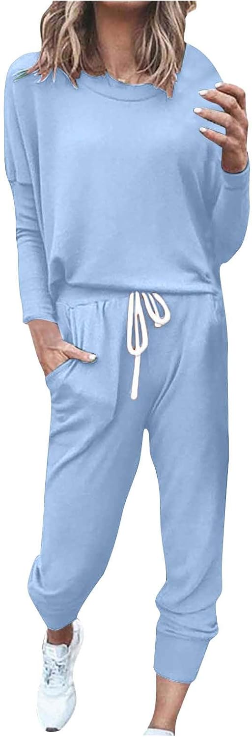 AMhomely Tracksuit Womens Full Set Lounge Wear Sets Oversized