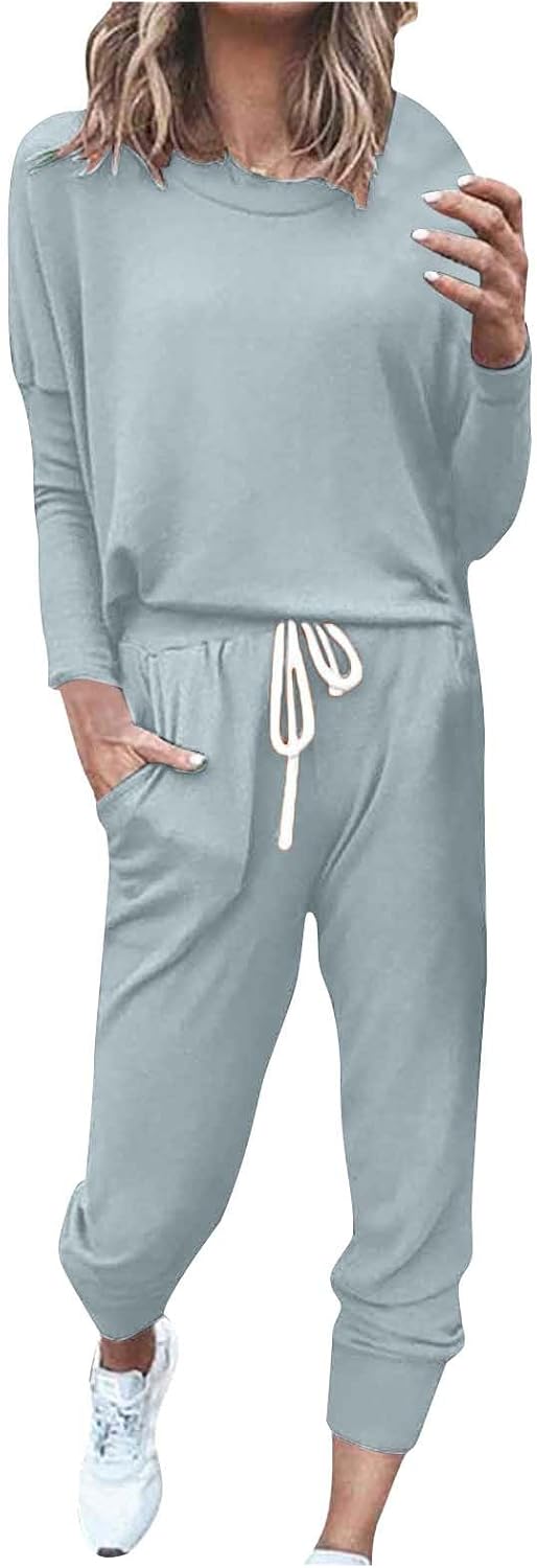 AMhomely Tracksuit Womens Full Set Lounge Wear Sets Oversized