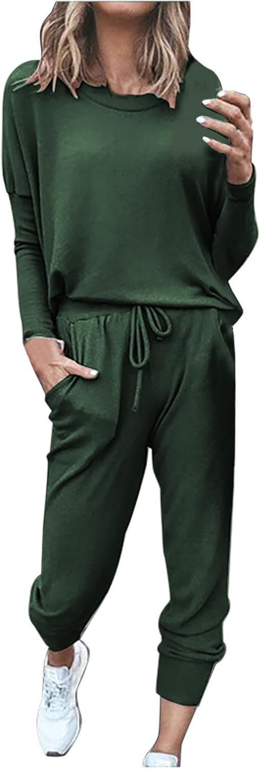 AMhomely Tracksuit Womens Full Set Lounge Wear Sets Oversized