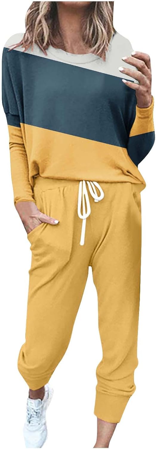 AMhomely Tracksuit Womens Full Set Lounge Wear Sets Oversized