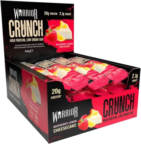 Warrior Crunch - High Protein Bars - 20g Protein Each Bar
