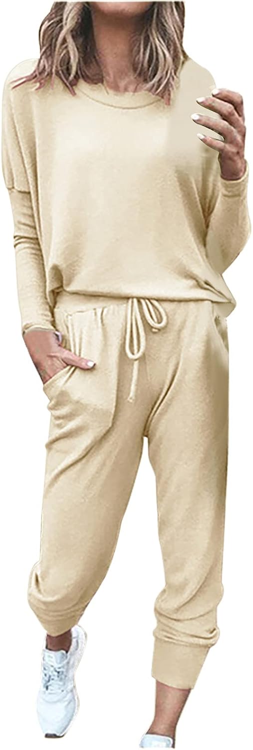 AMhomely Tracksuit Womens Full Set Lounge Wear Sets Oversized