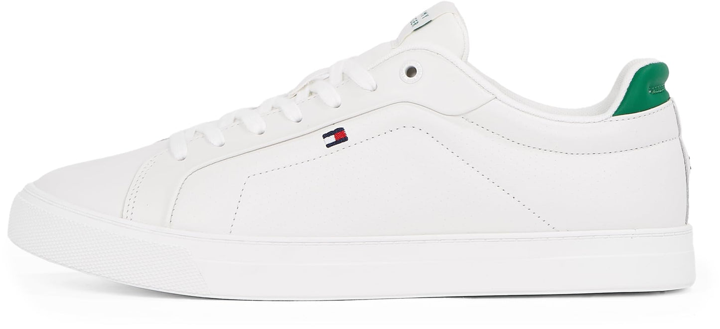 Tommy Hilfiger Men’s Icon Leather Court Trainers