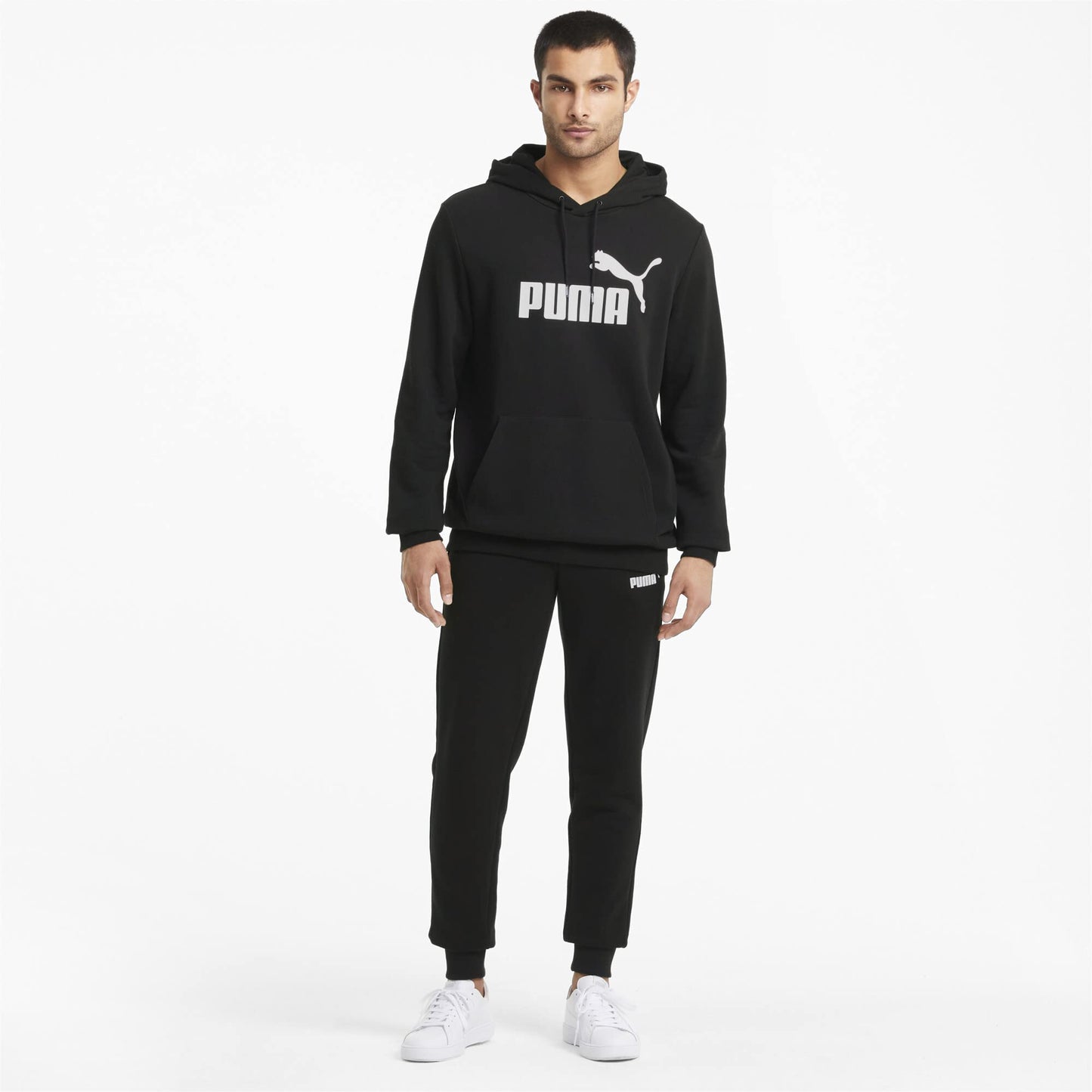 PUMA Men's Ess Big Logo Hoodie Tr Sweat