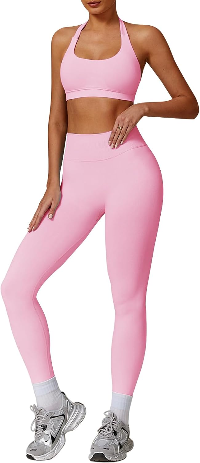 Gym Sets for Women 2 Piece Tracksuits Set