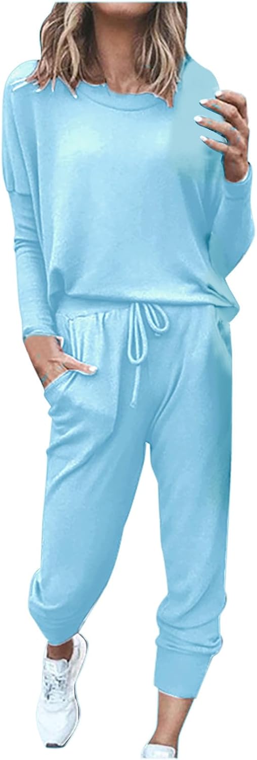 AMhomely Tracksuit Womens Full Set Lounge Wear Sets Oversized
