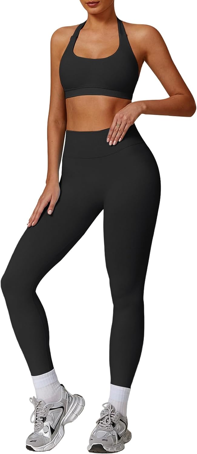Gym Sets for Women 2 Piece Tracksuits Set