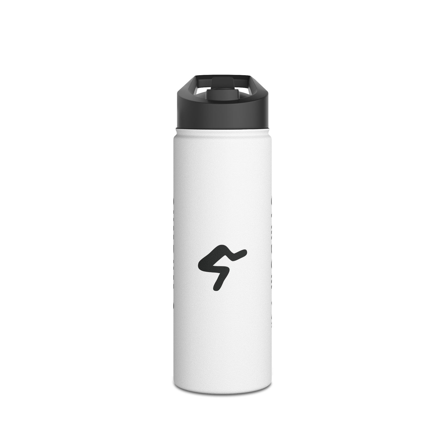 The Gymbum UK Squat Stainless Steel Water Bottle, Standard Lid