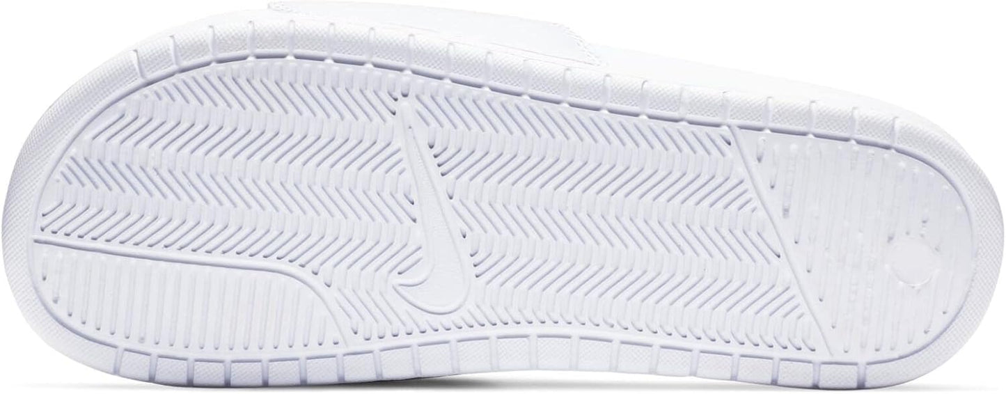 NIKE Benassi JDI Women's Slides 343881 (White/White/White 115) Size UK7.5 (EU42)