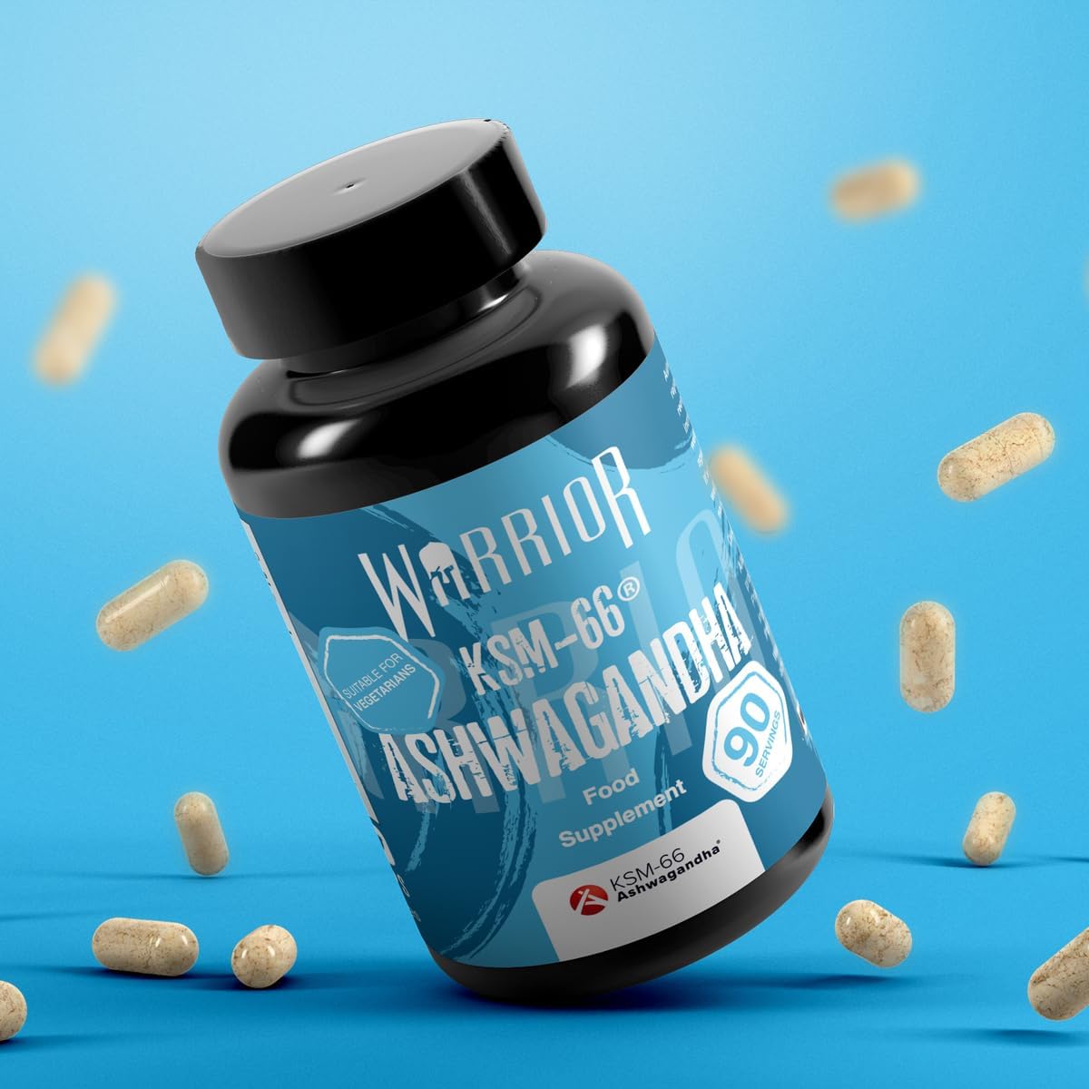 Warrior Ashwagandha KSM-66 Root Extract 300mg