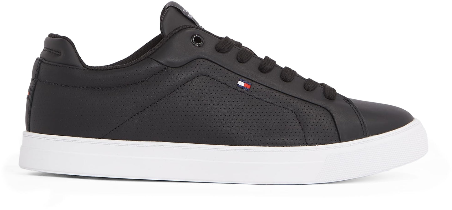 Tommy Hilfiger Men’s Icon Leather Court Trainers
