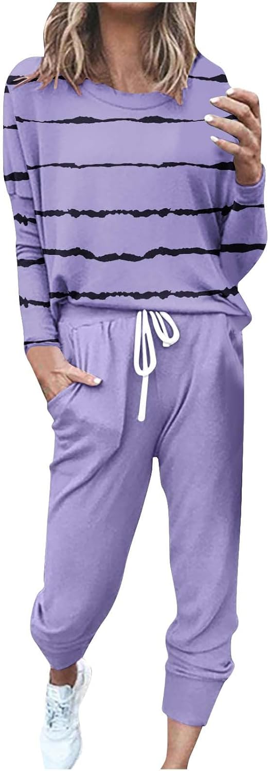 AMhomely Tracksuit Womens Full Set Lounge Wear Sets Oversized