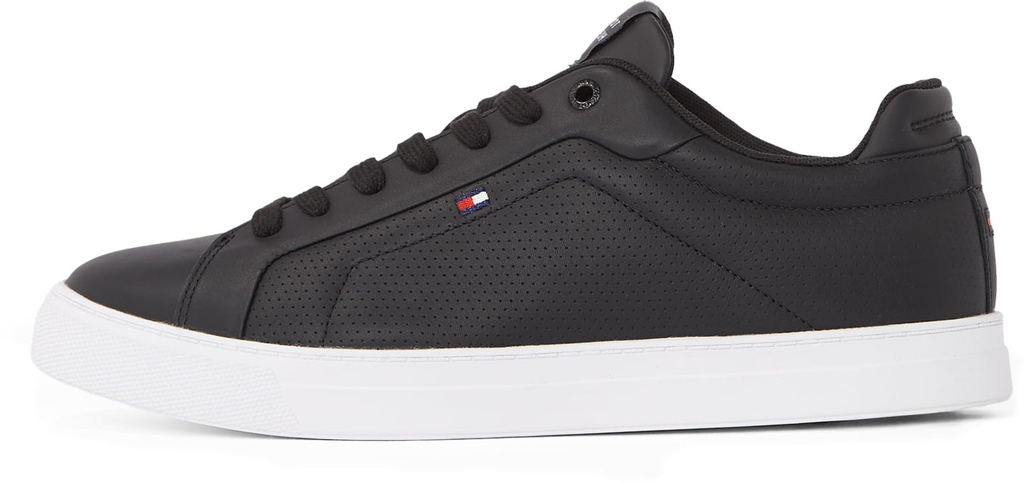 Tommy Hilfiger Men’s Icon Leather Court Trainers