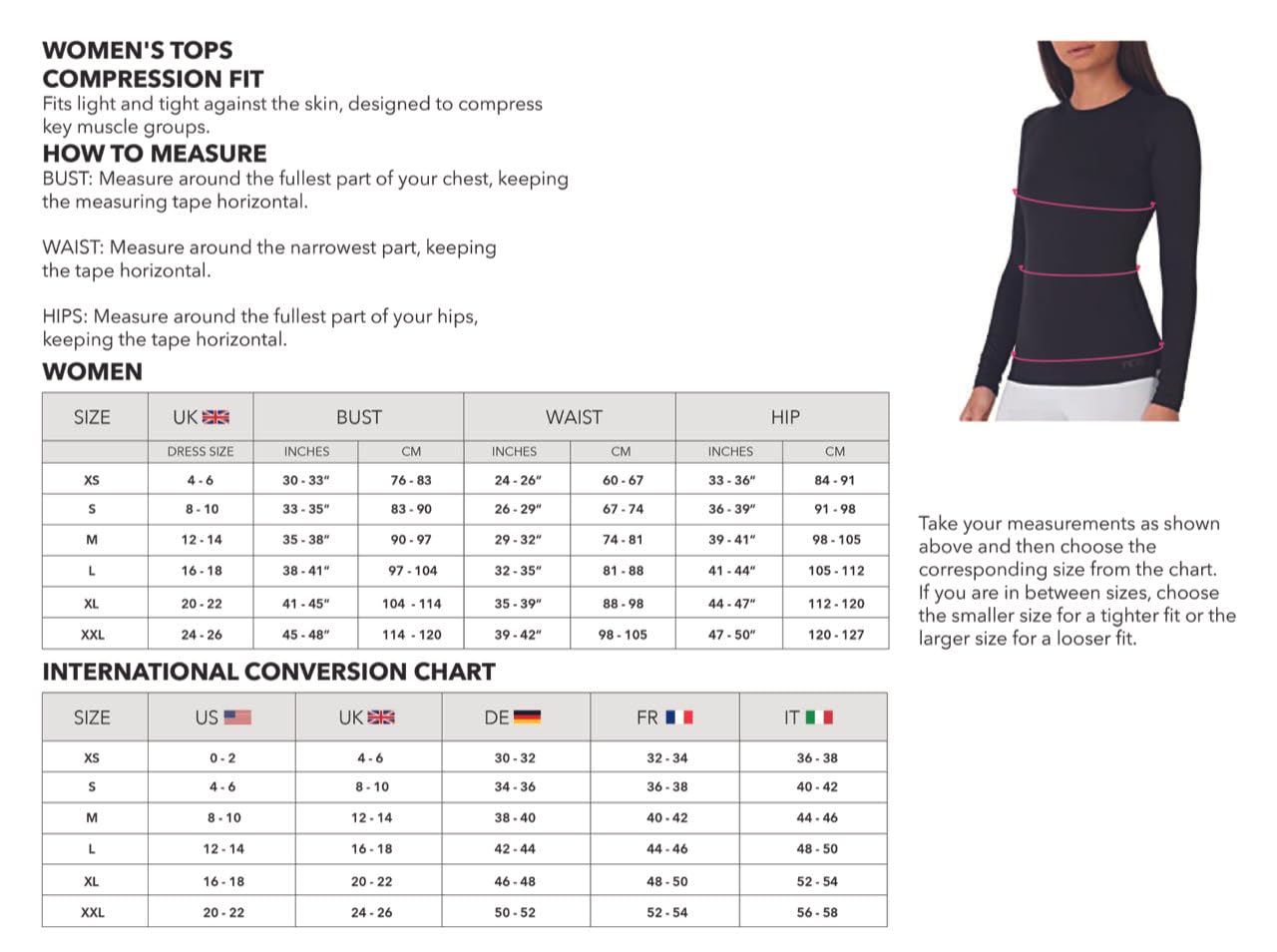 TCA Super Thermal Long Sleeve Women Running, Ski Base Layer - Compression Shirts Woman, Workout Tops for Women