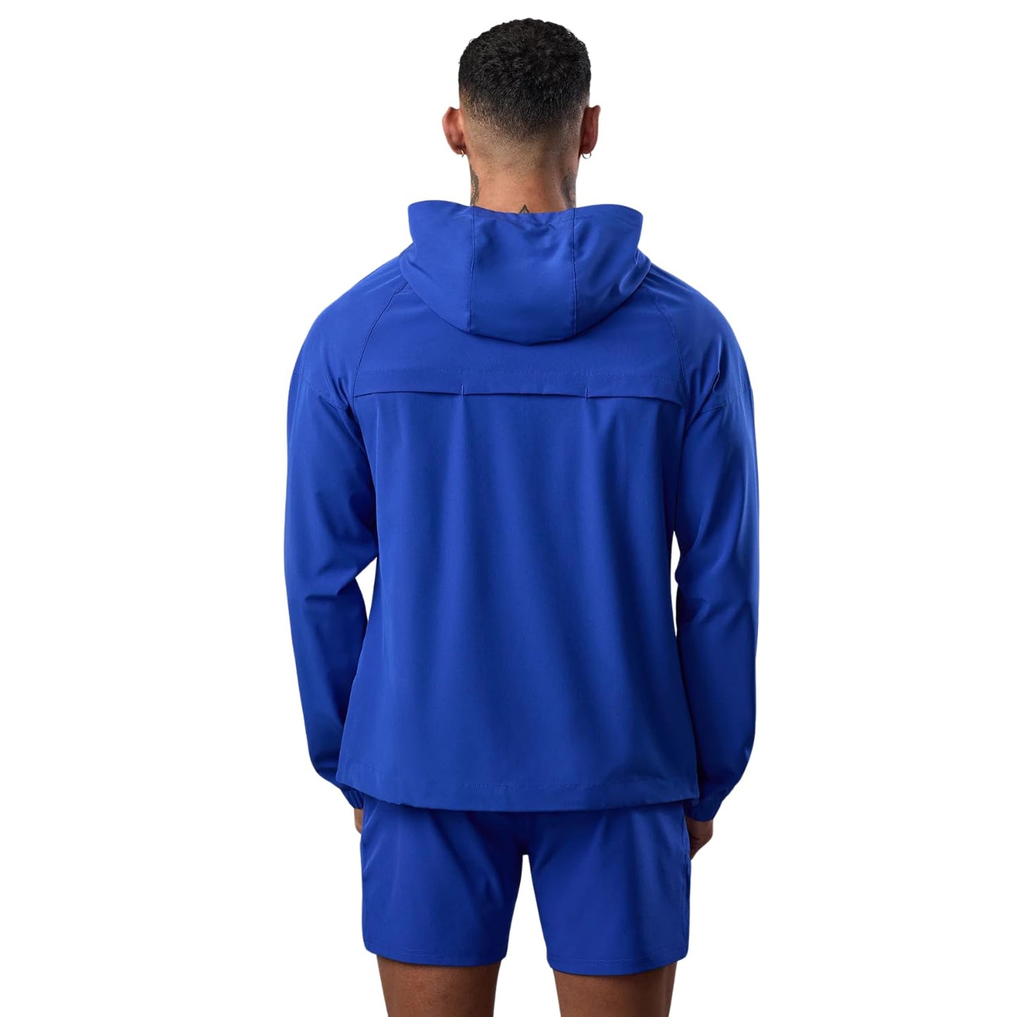 Gym King Pro Woven Hoodie - Vibrant Blue