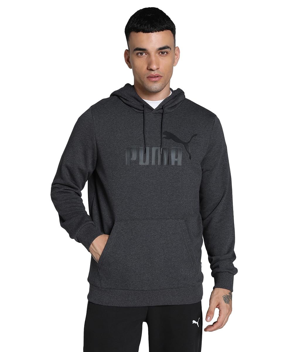 PUMA Men's Ess Big Logo Hoodie Tr Sweat
