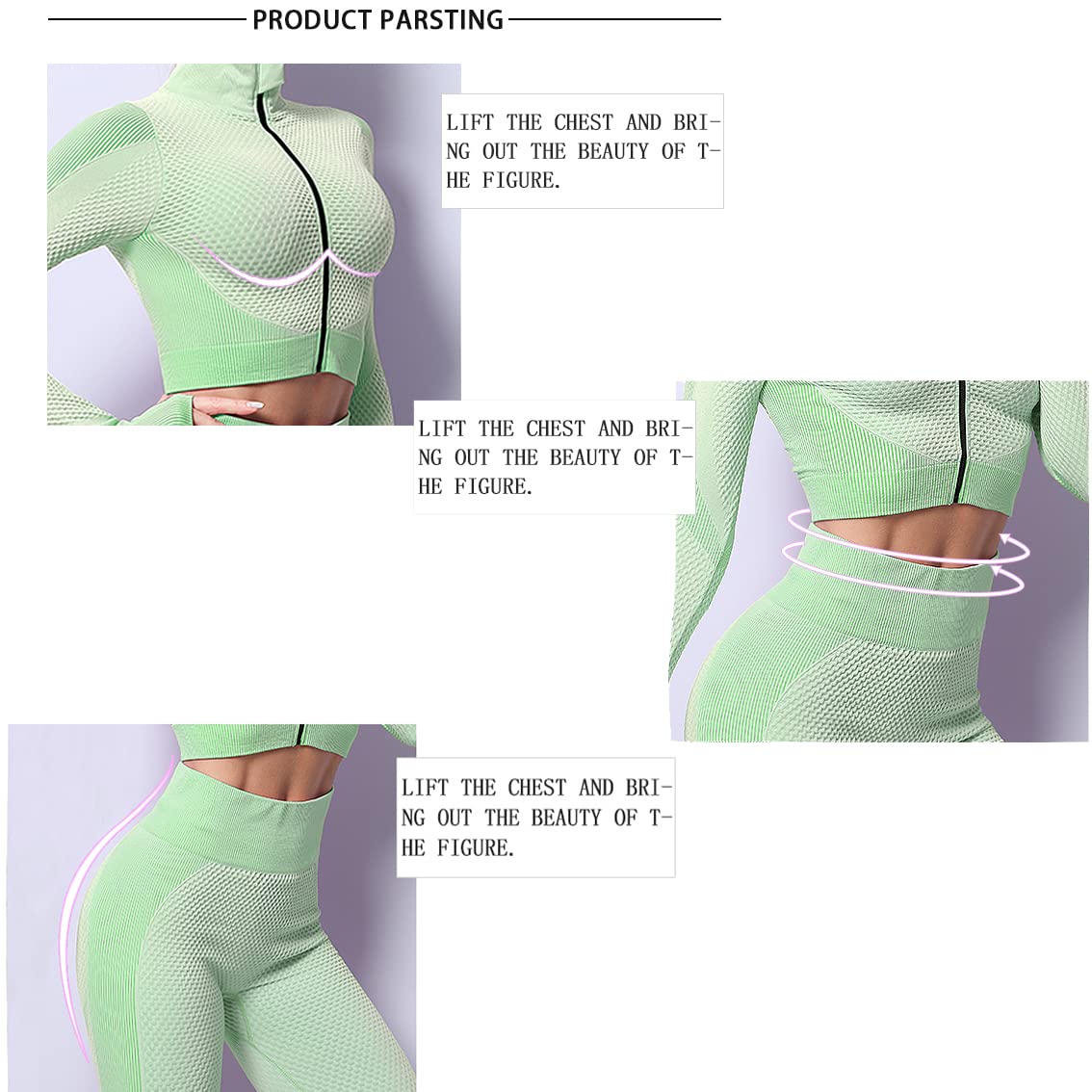 Veriliss Tracksuit For Women 3pcs Outfit