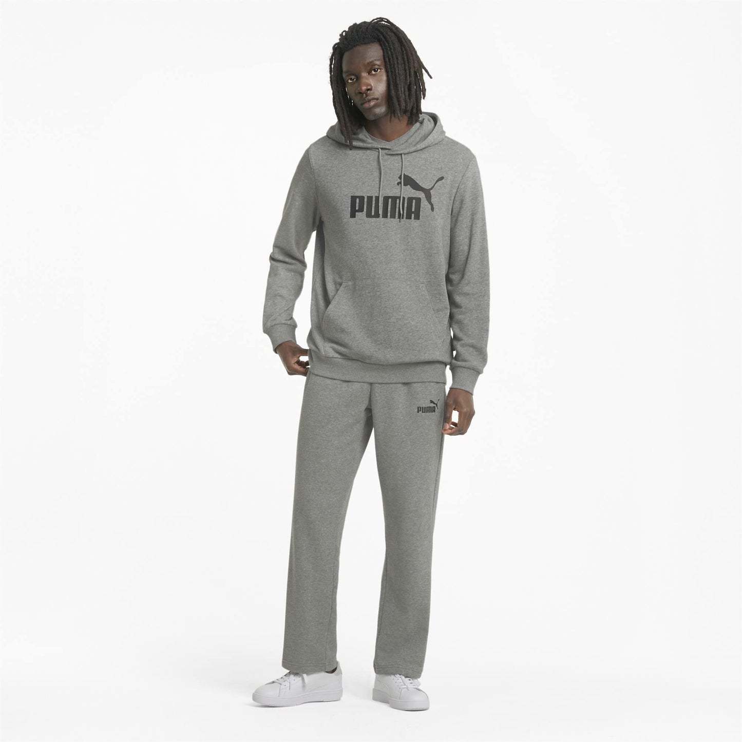 PUMA Men's Ess Big Logo Hoodie Tr Sweat