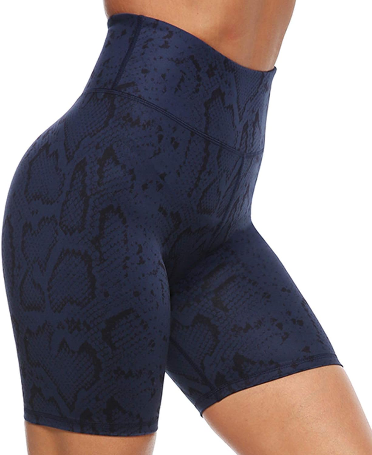 PERSIT High Waisted Women's Yoga Shorts with Pocket