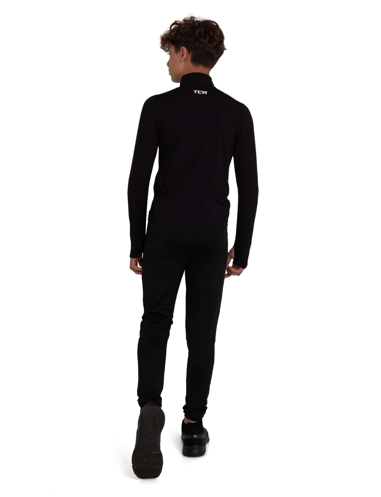 TCA Fusion Gym Tops for Boys Training Long Sleeve Running Top Boys Gym Clothes