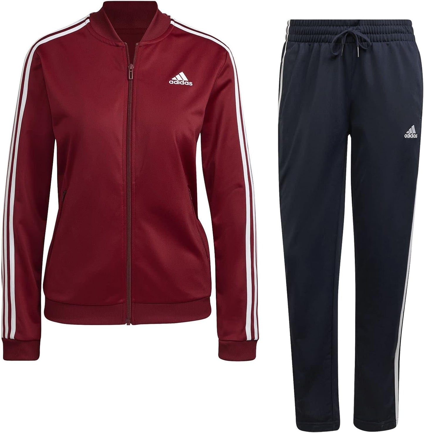 adidas Women's Back 2 Basics 3-stripes Tracksuit