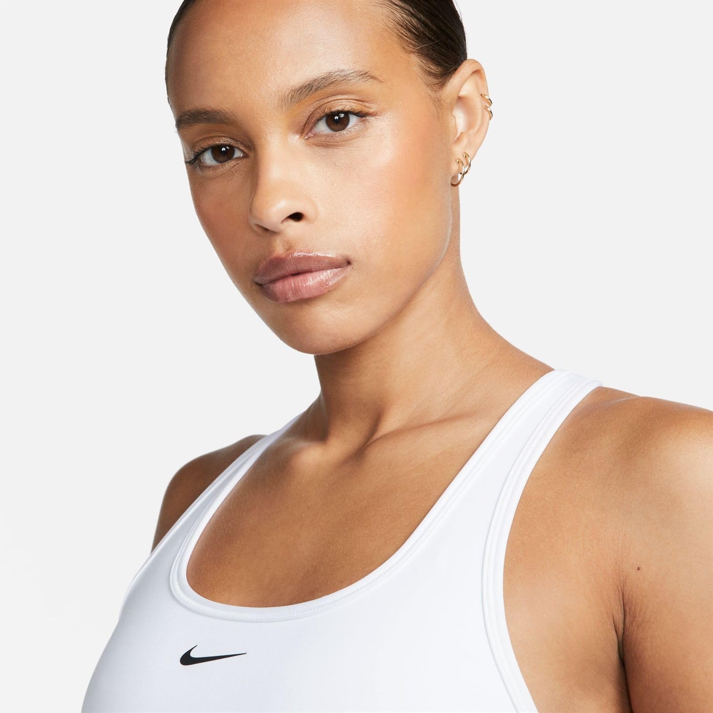 NIKE Women's W Nk Swsh LGT SPT Bra Sports Bra (Pack of 1)