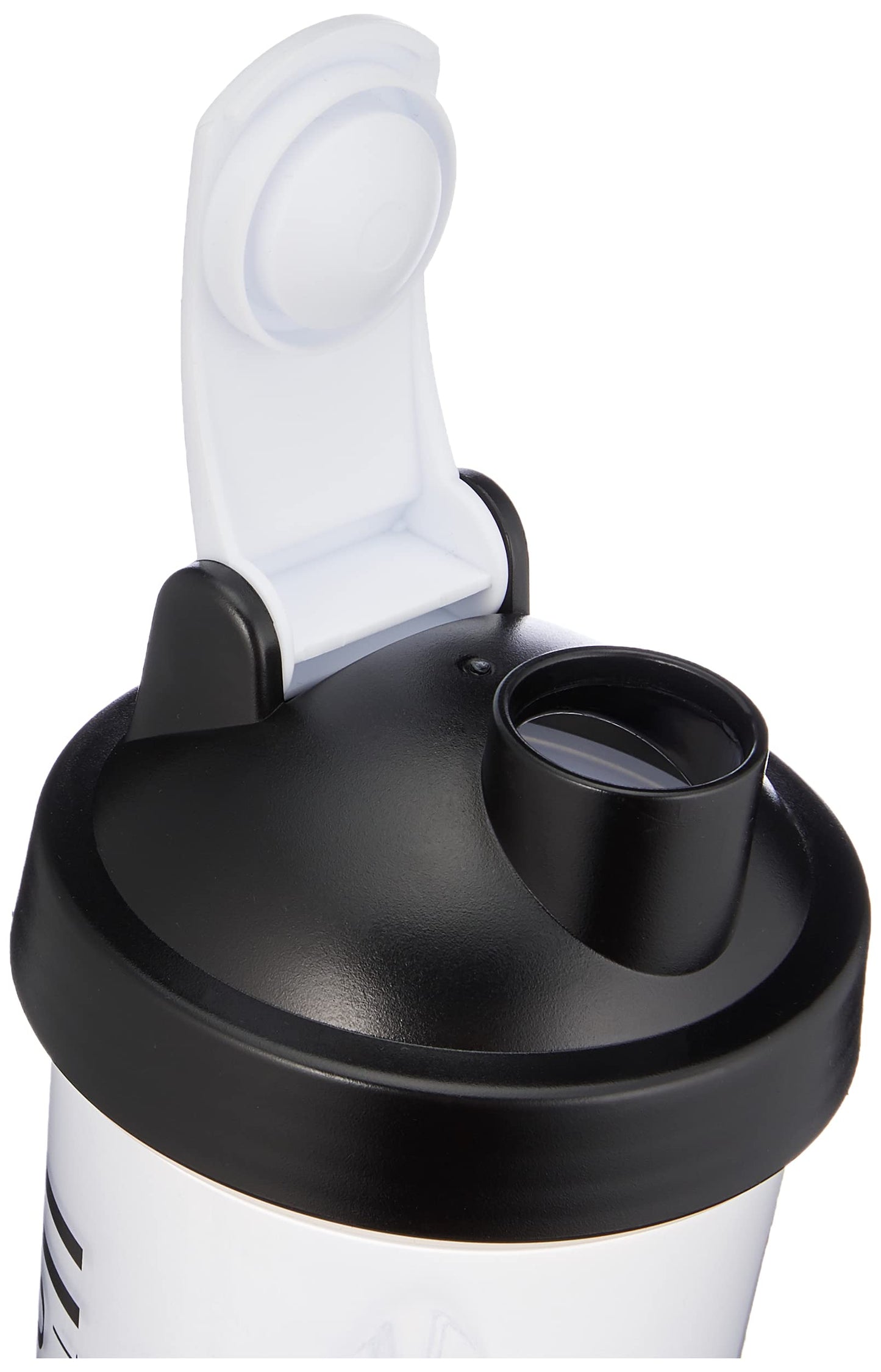 Warrior Protein Shaker Bottle, Includes Wire Mixball Blender – 600ml – Perfect for Mixing Powdered Shakes, Clear, BPA Free, Dishwasher Safe