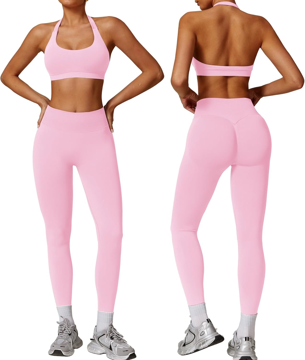 Gym Sets for Women 2 Piece Tracksuits Set